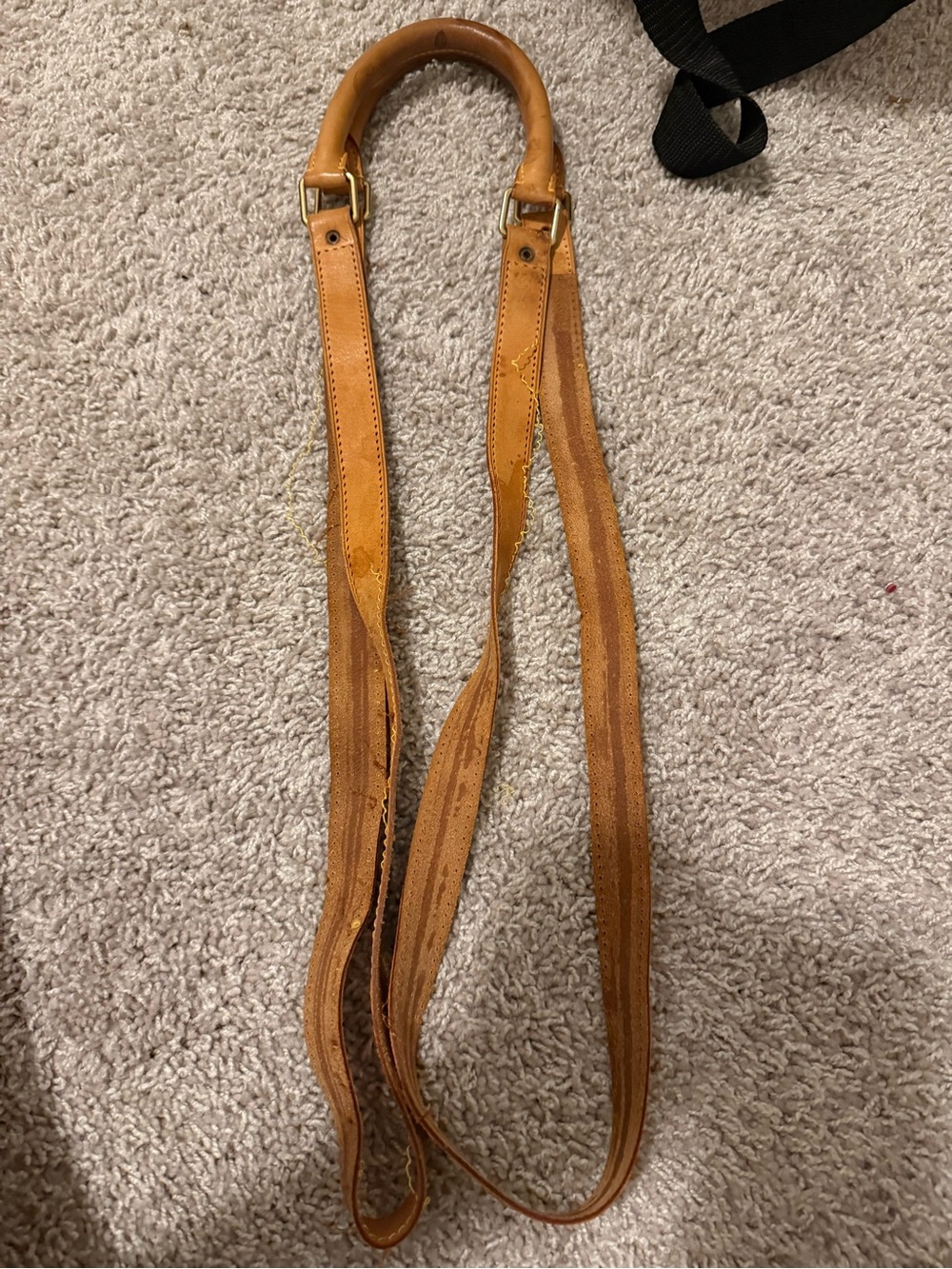 Louis Vuitton keepall handles H15
